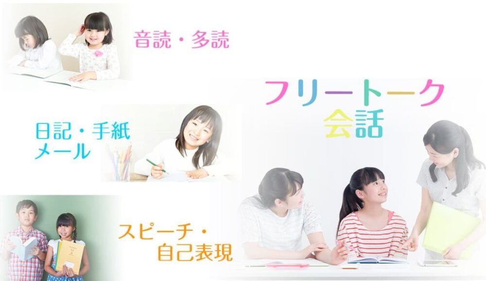 リヌー英語学院のメリット2
独自カリキュラムで習得
