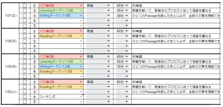 リザプロのメリット2
オーダーメイドの学習プラン