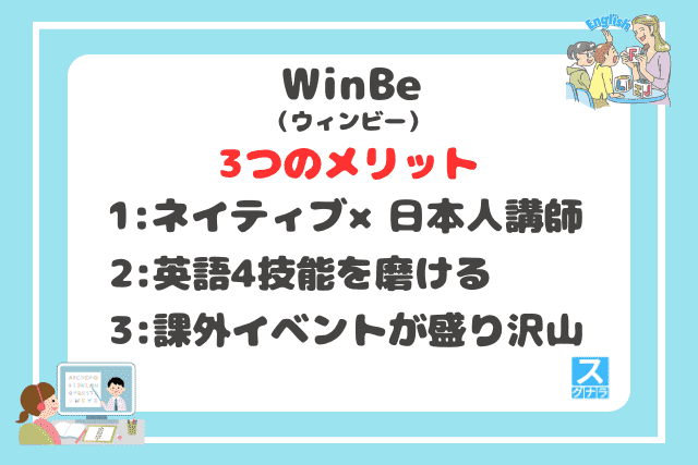 ウィンビーの3つのメリット