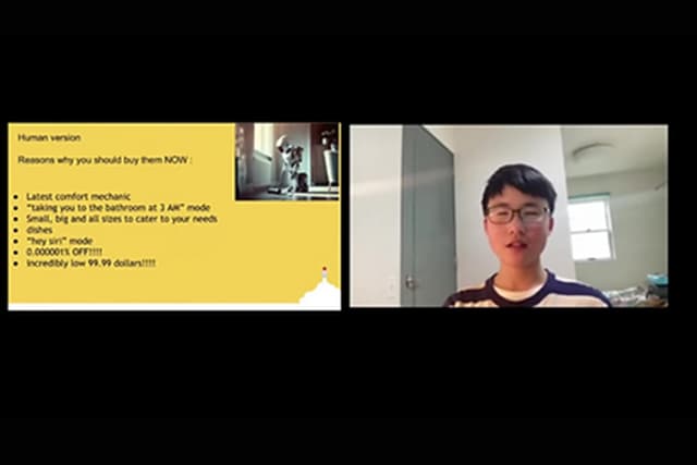 スマートキッズイングリッシュのメリット3
世界に通用するプレゼン力を育成